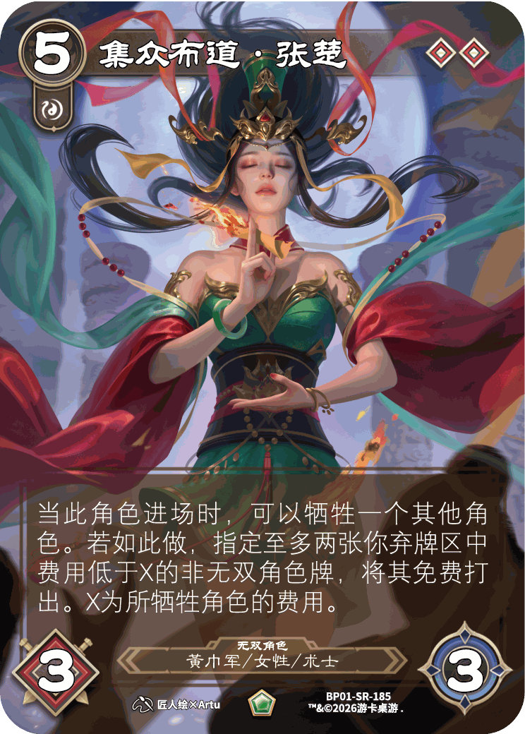 集众布道张楚 卡图(BP01-SR-185)